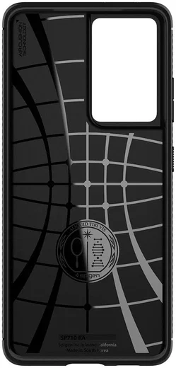 Spigen Rugged Armor Samsung Galaxy S21 Ultra Hoesje Zwart afbeelding 10