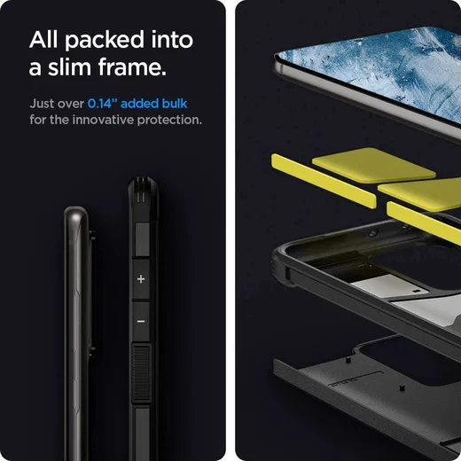 Spigen Tough Armor Samsung Galaxy S21 Ultra Hoesje Zwart afbeelding 6