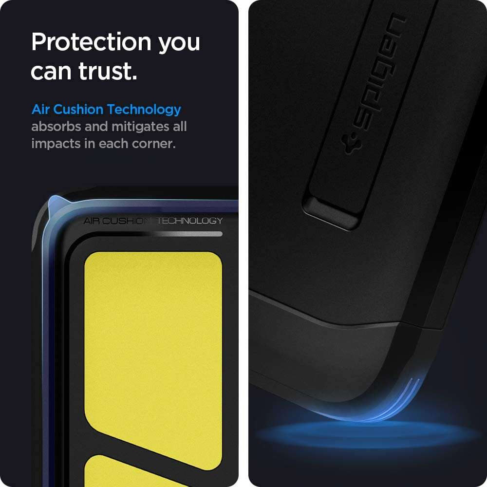 Spigen Tough Armor Samsung Galaxy S21 Ultra Hoesje Zwart afbeelding 7
