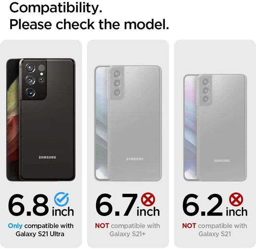 Spigen Tough Armor Samsung Galaxy S21 Ultra Hoesje Zwart afbeelding 14