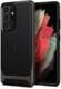 Spigen Neo Hybrid Samsung Galaxy S21 Ultra Hoesje Gunmetal afbeelding 1