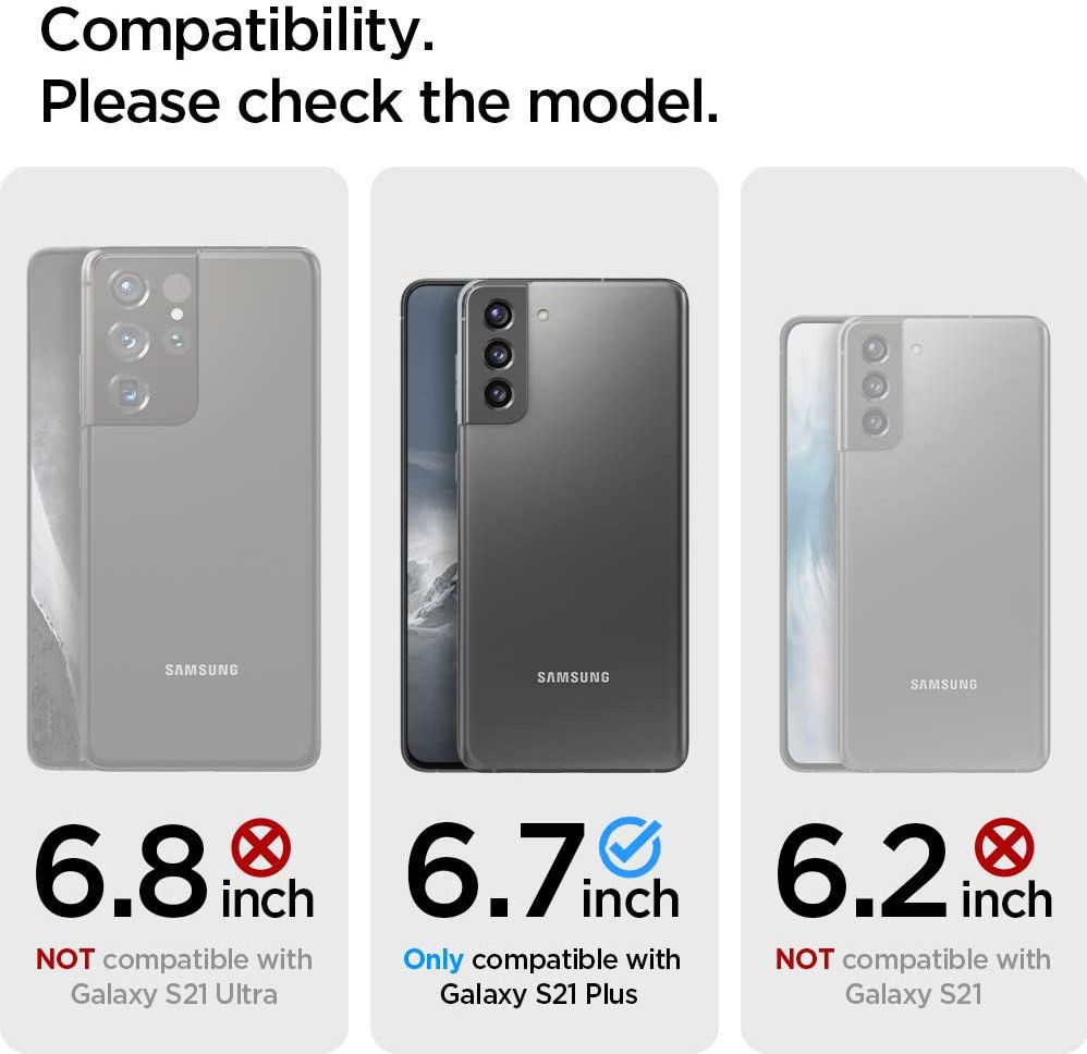 Spigen Rugged Armor Samsung Galaxy S21 Plus Hoesje Zwart afbeelding 12