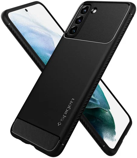 Spigen Rugged Armor Samsung Galaxy S21 Plus Hoesje Zwart afbeelding 9
