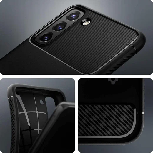 Spigen Rugged Armor Samsung Galaxy S21 Plus Hoesje Zwart afbeelding 6