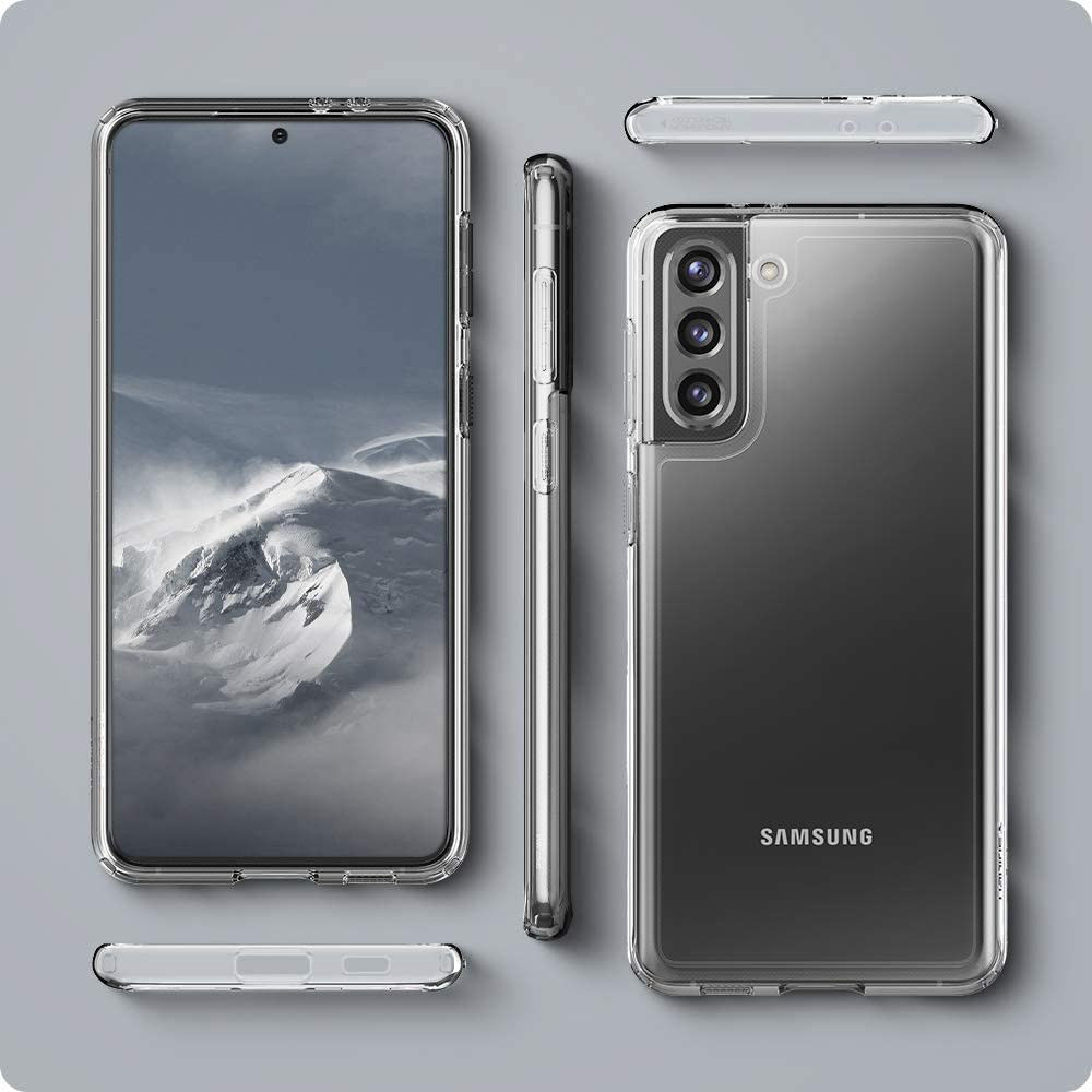 Spigen Ultra Hybrid Samsung Galaxy S21 Plus Hoesje Transparant afbeelding 4