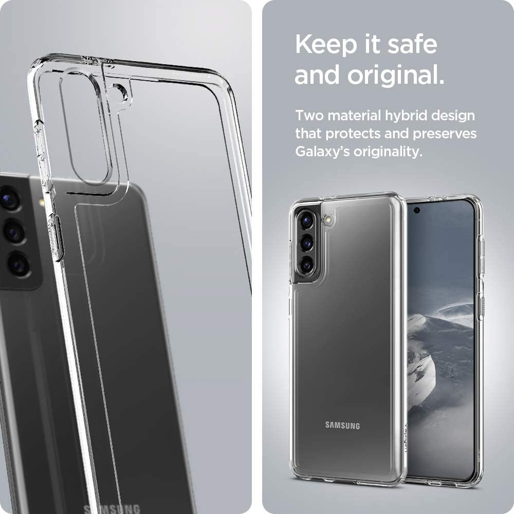 Spigen Ultra Hybrid Samsung Galaxy S21 Plus Hoesje Transparant afbeelding 7