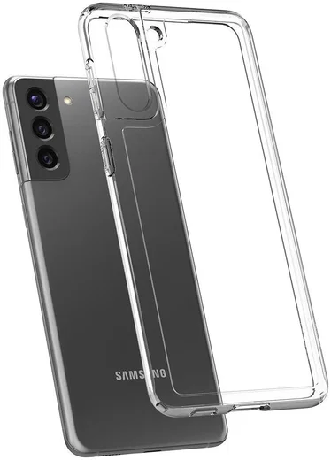 Spigen Ultra Hybrid Samsung Galaxy S21 Plus Hoesje Transparant afbeelding 2