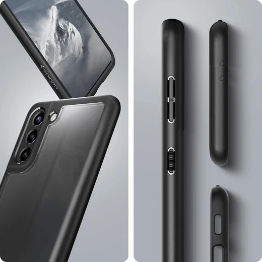 Spigen Ultra Hybrid Samsung Galaxy S21 Plus Hoesje Zwart afbeelding 3