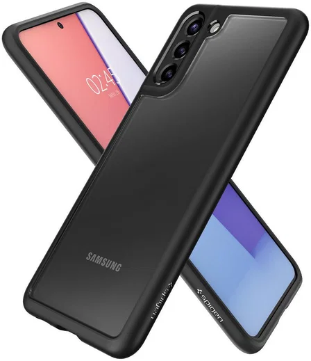 Spigen Ultra Hybrid Samsung Galaxy S21 Plus Hoesje Zwart afbeelding 10