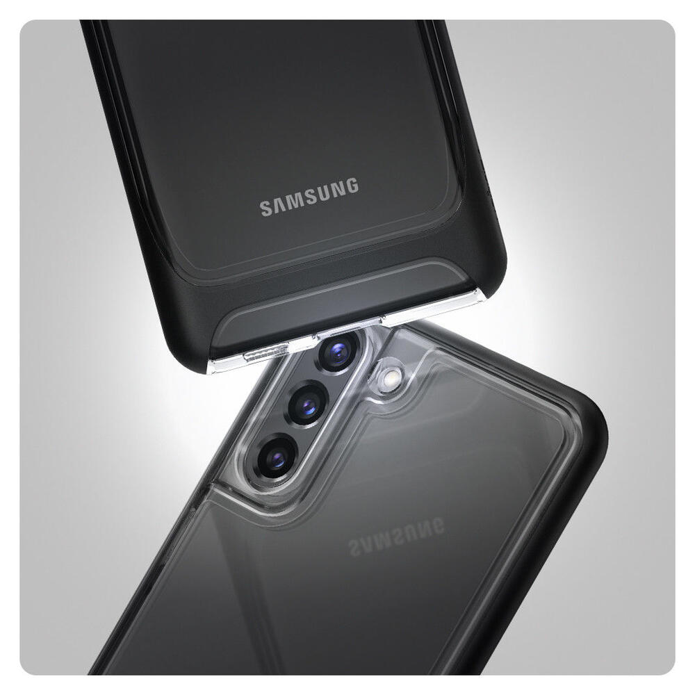 Spigen Neo Hybrid Crystal Samsung Galaxy S21 Plus Hoesje Zwart afbeelding 5