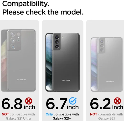 Spigen Slim Armor Samsung Galaxy S21 Plus Hoesje Zwart afbeelding 5