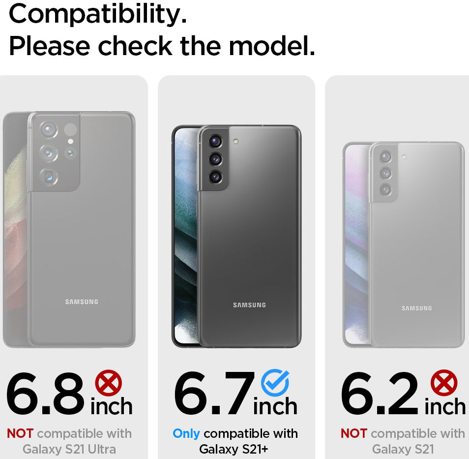 Spigen Slim Armor Essential S Samsung Galaxy S21 Plus Hoesje Clear afbeelding 6