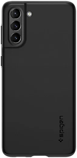 Spigen Thin Fit Samsung Galaxy S21 Hoesje Zwart afbeelding 2