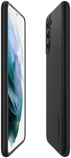 Spigen Thin Fit Samsung Galaxy S21 Hoesje Zwart afbeelding 9