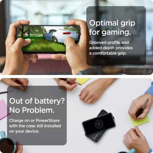 Spigen Liquid Air Samsung Galaxy S21 Hoesje Zwart afbeelding 15
