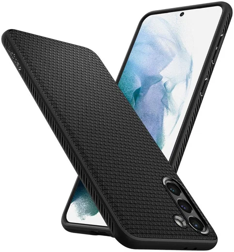 Spigen Liquid Air Samsung Galaxy S21 Hoesje Zwart afbeelding 3