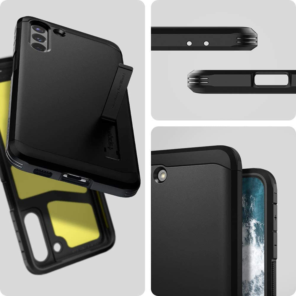 Spigen Tough Armor Samsung Galaxy S21 Hoesje Zwart afbeelding 4