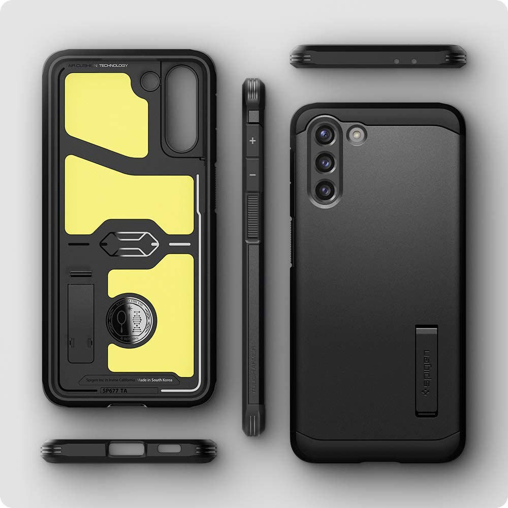 Spigen Tough Armor Samsung Galaxy S21 Hoesje Zwart afbeelding 9