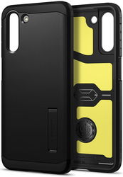 Spigen Tough Armor Samsung Galaxy S21 Hoesje Zwart afbeelding