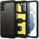 Spigen Tough Armor Samsung Galaxy S21 Hoesje Gunmetal afbeelding 1