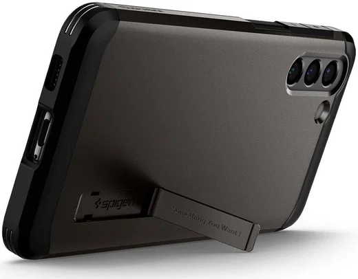 Spigen Tough Armor Samsung Galaxy S21 Hoesje Gunmetal afbeelding 4