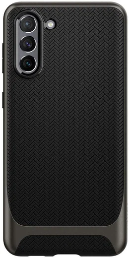 Spigen Neo Hybrid Samsung Galaxy S21 Hoesje Gunmetal afbeelding 2