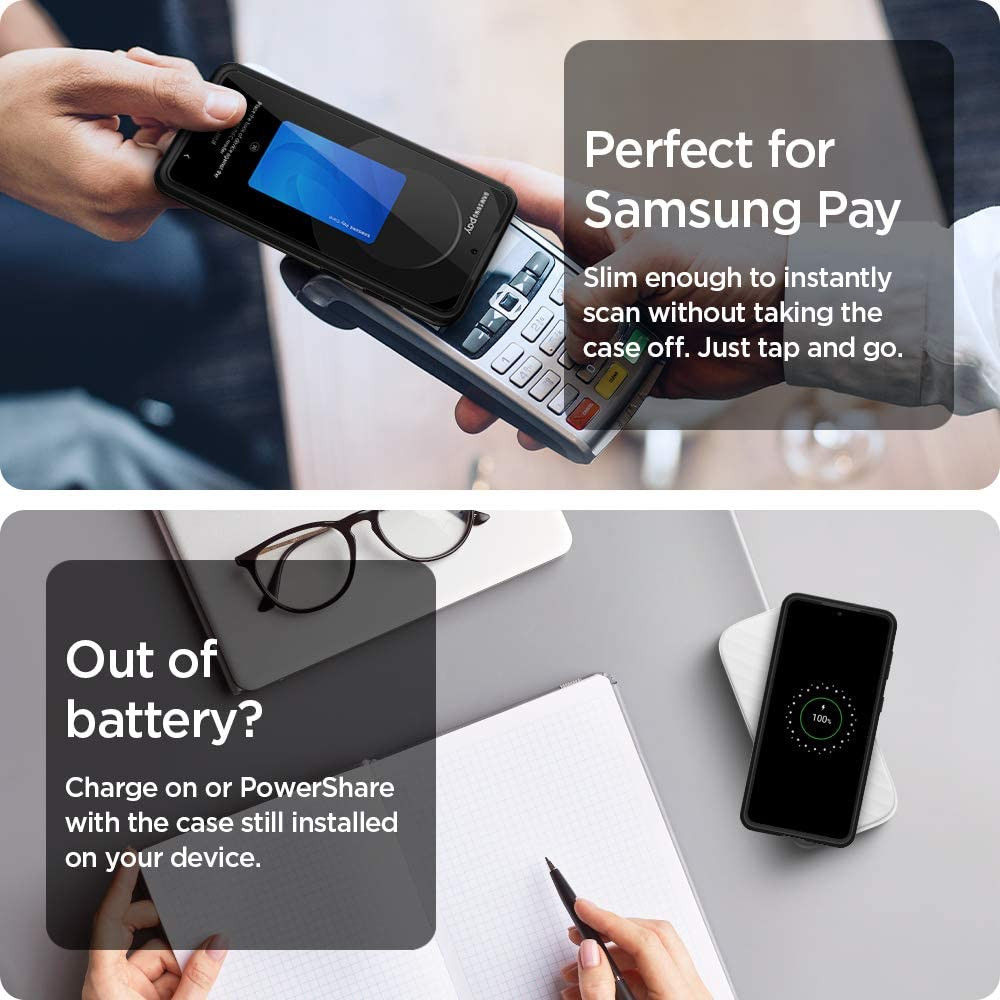 Spigen Neo Hybrid Samsung Galaxy S21 Hoesje Gunmetal afbeelding 4