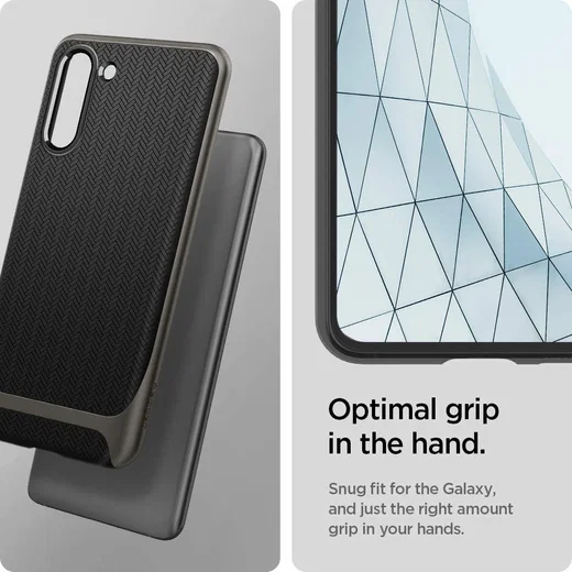 Spigen Neo Hybrid Samsung Galaxy S21 Hoesje Gunmetal afbeelding 5