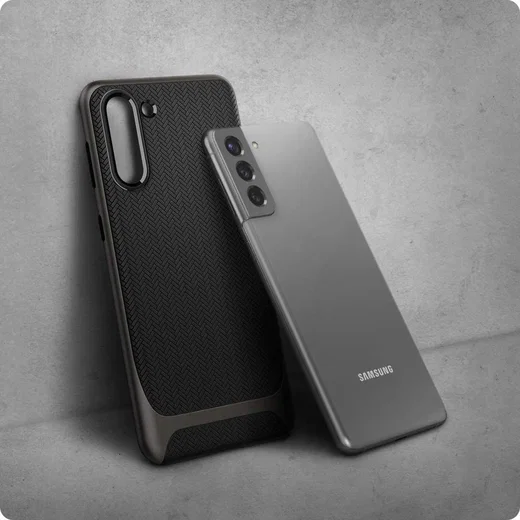 Spigen Neo Hybrid Samsung Galaxy S21 Hoesje Gunmetal afbeelding 9