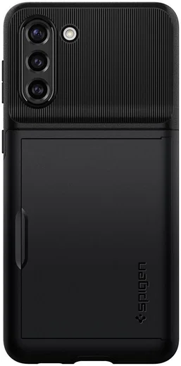 Spigen Slim Armor CS Samsung Galaxy S21 Hoesje Zwart afbeelding 10