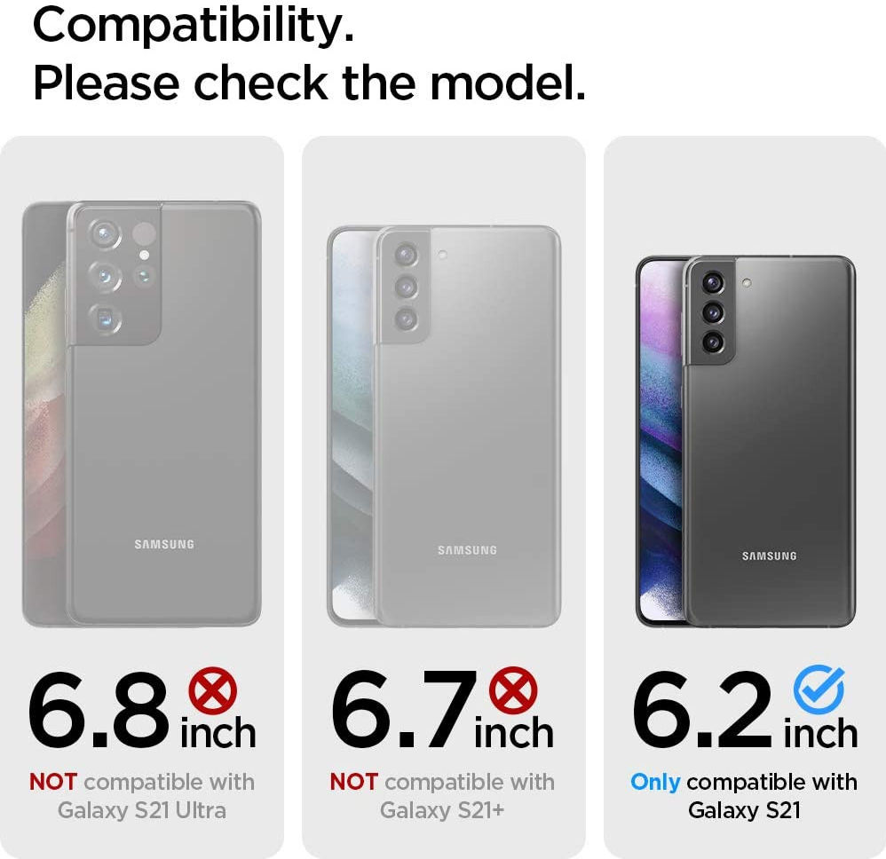 Spigen Slim Armor CS Samsung Galaxy S21 Hoesje Zwart afbeelding 18