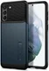 Spigen Slim Armor Samsung Galaxy S21 Hoesje Metal Slate afbeelding 1