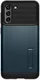 Spigen Slim Armor Samsung Galaxy S21 Hoesje Metal Slate afbeelding 2