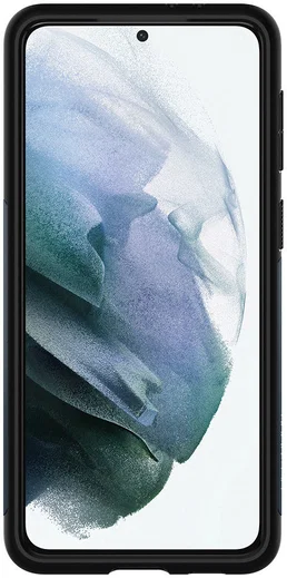 Spigen Slim Armor Samsung Galaxy S21 Hoesje Metal Slate afbeelding 5