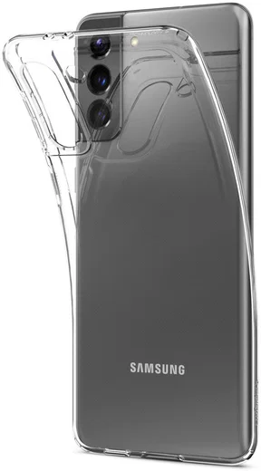 Spigen Crystal Flex Samsung Galaxy S21 Hoesje Transparant afbeelding 4