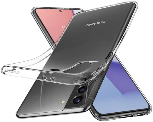 Spigen Crystal Flex Samsung Galaxy S21 Hoesje Transparant afbeelding 5