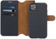 Minim 2-in-1 iPhone 12/12 Pro Hoesje Book Case en Back Cover Blauw afbeelding 1