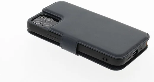 Minim 2-in-1 iPhone 12/12 Pro Hoesje Book Case en Back Cover Blauw afbeelding 13