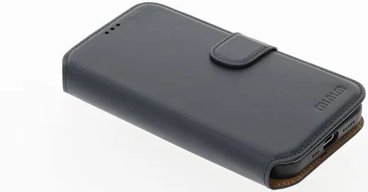 Minim 2-in-1 iPhone 12/12 Pro Hoesje Book Case en Back Cover Blauw afbeelding 14