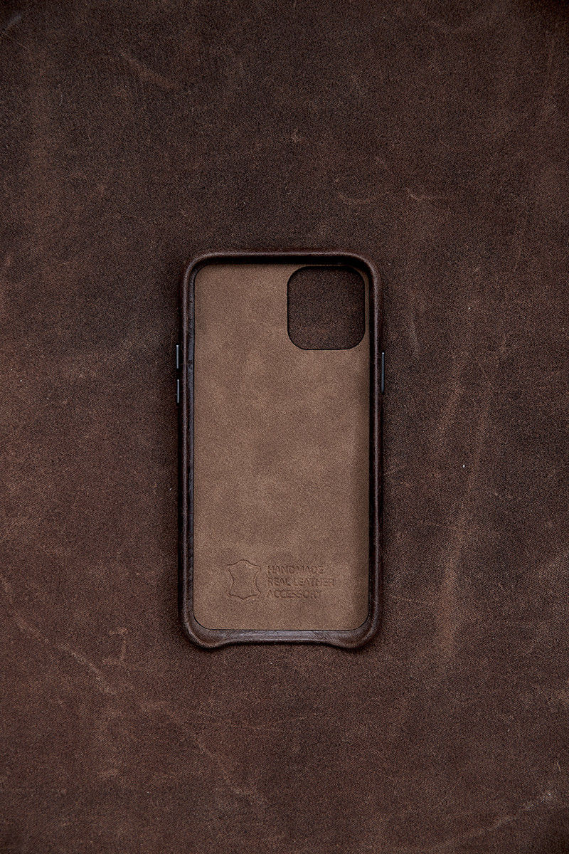 Minim Samsung Galaxy S20 Hoesje Back Cover Hoesje Bruin afbeelding 4