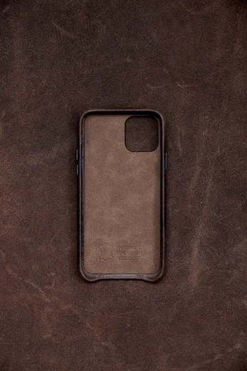 Minim Samsung Galaxy S20 Hoesje Back Cover Hoesje Bruin afbeelding 4