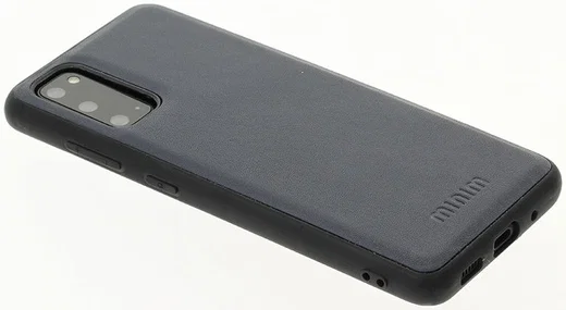 Minim 2-in-1 Samsung Galaxy S20 Hoesje Book Case en Back Cover Blauw afbeelding 10
