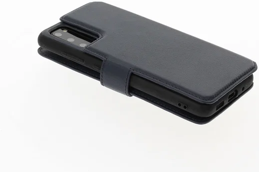 Minim 2-in-1 Samsung Galaxy S20 Hoesje Book Case en Back Cover Blauw afbeelding 3