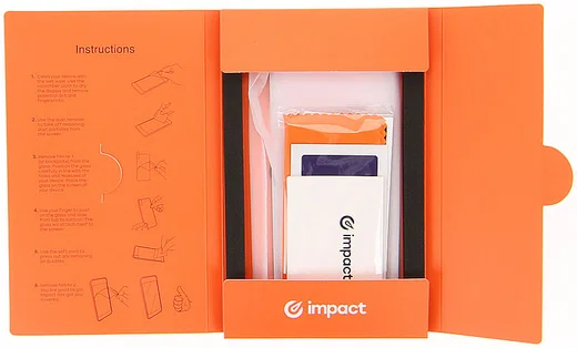 Impact Samsung Galaxy A21s Screenprotector Glass met Montageframe afbeelding 3