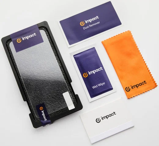Impact Samsung Galaxy A21s Screenprotector Glass met Montageframe afbeelding 6