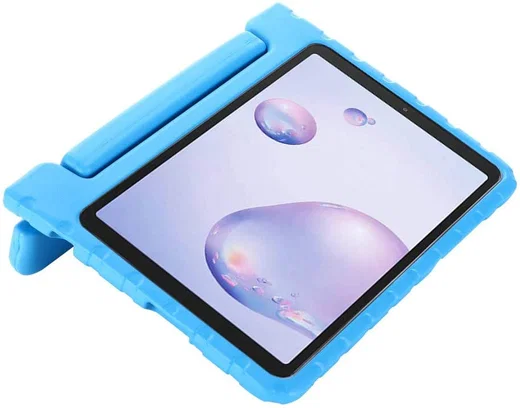 Samsung Galaxy Tab A7 (2020 / 2022) Kinder Tablethoes Handvat Blauw afbeelding 4