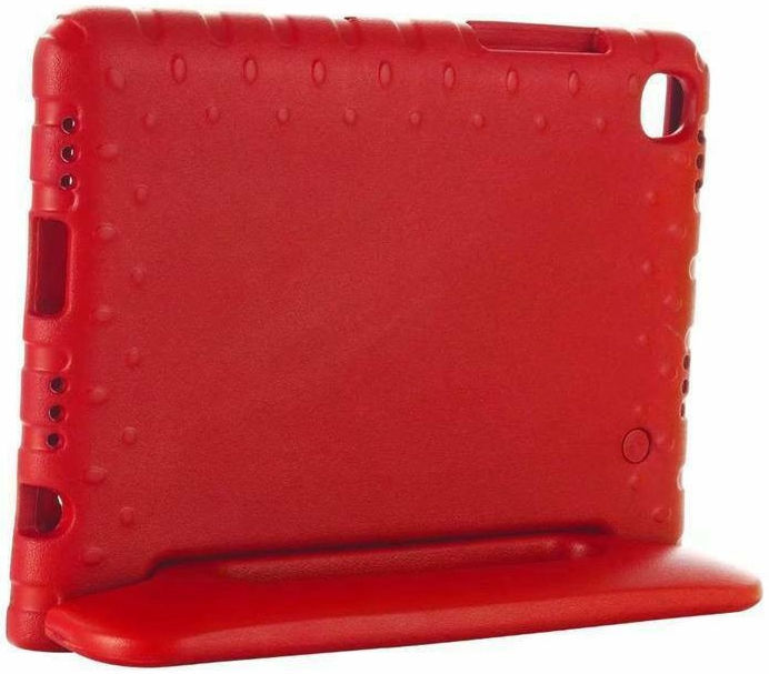 Samsung Galaxy Tab A7 (2020 / 2022) Kinder Tablethoes Handvat Rood afbeelding 4