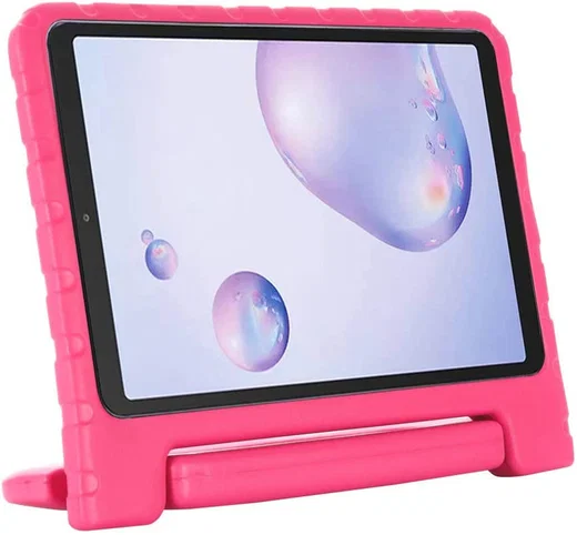 Samsung Galaxy Tab A7 (2020 / 2022) Kinder Tablethoes Handvat Roze afbeelding 2