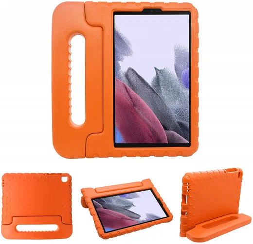 Samsung Galaxy Tab A7 (2020 / 2022) Kinder Tablethoes Handvat Oranje afbeelding 3