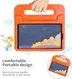 Samsung Galaxy Tab A7 (2020 / 2022) Kinder Tablethoes Handvat Oranje afbeelding 4